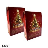 НР Коробка 800 гр. Сумка з ручками Червона  (1/10/250) Н86-1