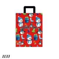 НР Пакет Петл. 25/30^70 Сніговик на червоному (1/25/500)