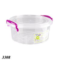 Судок  1,2л круглий герметичний Twist АЛ (1/60)