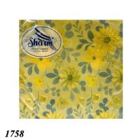 Серветка 33/33^ 20 шт.(2ш) Sharm "Квіти №3А "  (1/30)