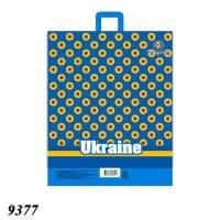 Пакет ПластикПак Соняшники на блакитному 40х42 см (9377)