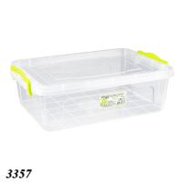 Судок  7,0л з ручками плоский LUX №14 АЛ (1/16)