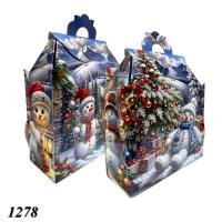 НР Коробка 1000 гр. Новорічна  191 (1/10/100)