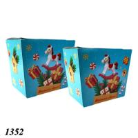 НР Коробка 700 гр. з ручками Бірюза  (1/10/245) Н72-2