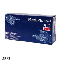 Рукавички нітрилові  L  фіолетові (1/10) MediPlus