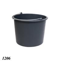 Відро  5л Господарське зі шкалою (ручка метал)  Польща