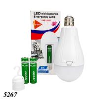 Лампочка  LED E27, A55, 20W +аккумулятор  (1/100) 3920