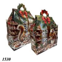 НР Коробка 1000 гр. Новорічна  192 (1/10/100)