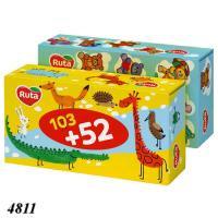 Серветка Ruta Kids 155 шт двошарова пенал  (4811)