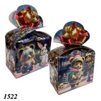 НР Коробка 1000 гр. Новорічна  196 (1/10/100)