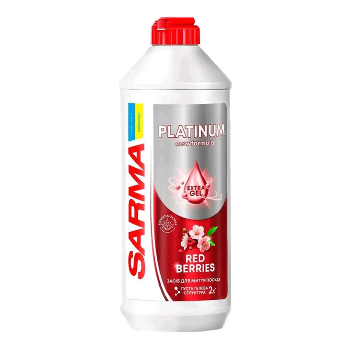 Засіб для миття посуду Sarma Platinum 0.5 л Засіб для миття посуду Sarma Platinum 0.5 л