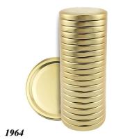 Кришка мет. Твіст 63 Панночка золото (1/20/1400)