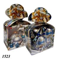 НР Коробка 1000 гр. Новорічна  195 (1/10/100)