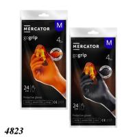 Рукавички GOGRIP mercator M чорні/оранж уп.2пари (1/5/240)