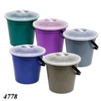 Відро  4,5л харчове з кришкою   ПГ (1/50)