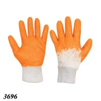 Рукавиці х/б робочі на манжеті заливка сілікон (1/12/600) К-10