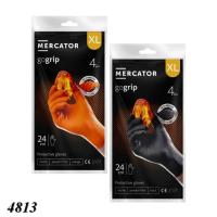 Рукавички GOGRIP mercator XL чорні/оранж уп.2пари (1/5/240)