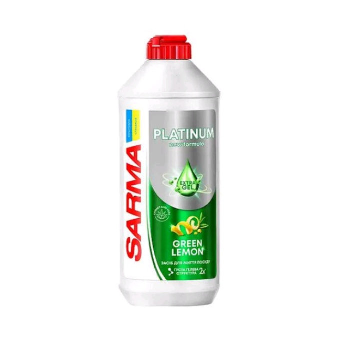 Засіб для миття посуду Sarma Platinum 0.5 л Засіб для миття посуду Sarma Platinum 0.5 л