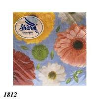 Серветка 33/33^ 20 шт.(2ш) Sharm "Квіти №6 "  (1/30)