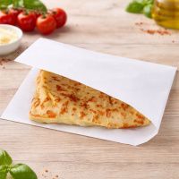 Пакет кутик паперовий білий 16х17 см 100 шт (0889)