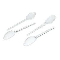 Ложка одноразова чайна Андрекс 120 мм Біла (0726)