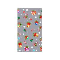 Пакет новорічний фольгований 20х35 см 100 шт. (2544) Пакет новорічний фольгований 20х35 см 100 шт. (2544)