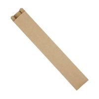 Пакет саше багет бурий 9х57х4 см 100 шт (1444)