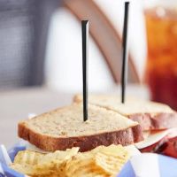 Шпажка пластикова Кристал 9 см 500 шт (3081)