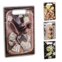 Дошка для нарізки з малюнком 23х37 см (5828)