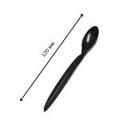 Набір одноразового посуду ложки чайні 10 шт (0757)