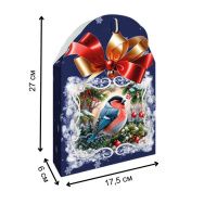 Новорічна коробка Снігурі 600 гр (2397)