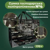 Сумка Альфа  №4 Міста 53х41х26 см (6453)