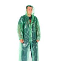 Плащ-дощовик рибацький з липучкою 100 мкм (0882)