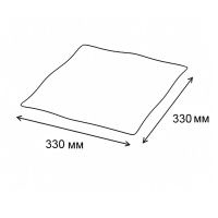 Серветка Алсу-Пак 21 шт двошарова Салатова (3387)