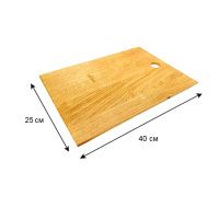 Дошка для нарізки Золотий дуб 25х40 см (1513)