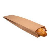 Пакет саше паперовий бурий 9х30х4 см 100 шт (3656)