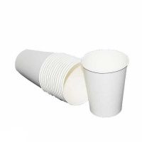 Стакан паперовий 340 мл Білий (0345)