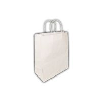 Крафтовий подарунковий пакет з ручками 19х28х12 см (6228)