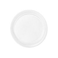 Тарілка одноразова десертна Прозорий 165 мм (5422)