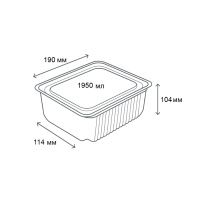 Контейнер для ягід та фруктів 1950 мл (2944)