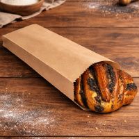 Пакет саше паперовий бурий 12х23х4 см 100 шт (9041)