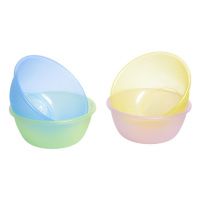 Миска пластикова МЕД Медеа 3 л прозора (5238)