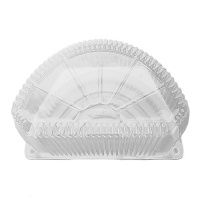 Контейнер прозорий пів торта 0.5 кг  (6366)