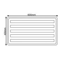 Піддон під касети для розсади 60х40х2.5 см (4183)