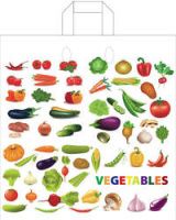 Пакет з ручкою петлею Serikoff Овочі 37х34 см (3650)
