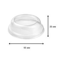 Кришка купольна d95 без отвору (7920)