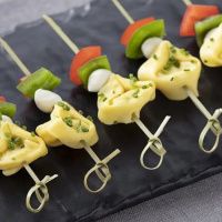 Шпажка бамбукова Вузлик 12 см 100 шт (2129)