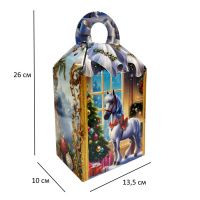 Новорічна коробка Гноми 700 гр (2426)