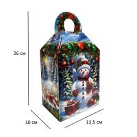 Новорічна коробка Бесідка 500 гр (2429)