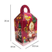 Новорічна коробка Дівчатка 700 гр (2422)